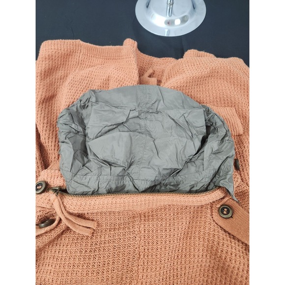 Bark Italy Designer Rare Knitted Linen Cotton‎ Jacket Size S Beige - Picture 6 of 7